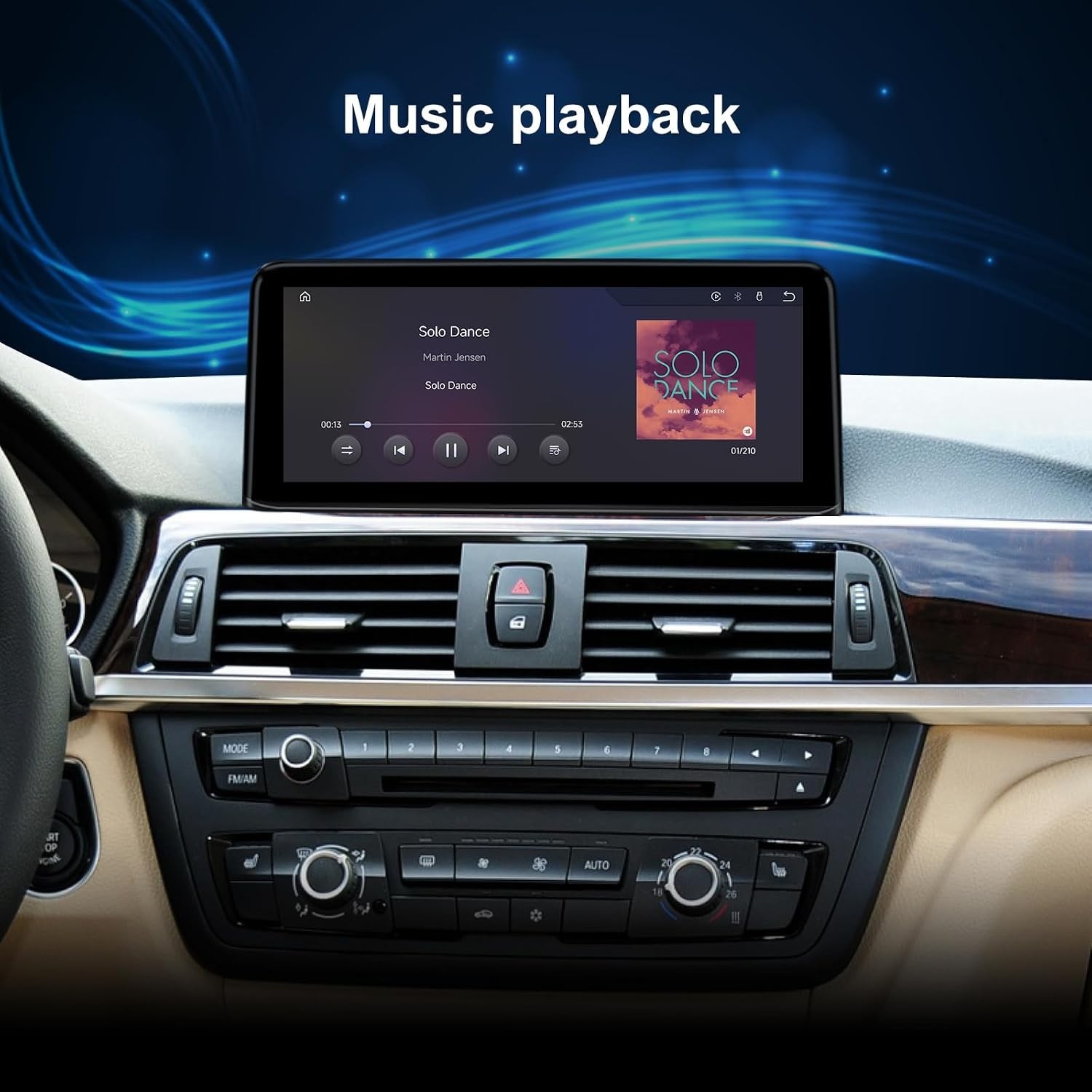 BMW 1 2 3 4 Series 2012-2017 Linux CarPlay Screen 10.25″ NBT iDrive F20 F21 F22.