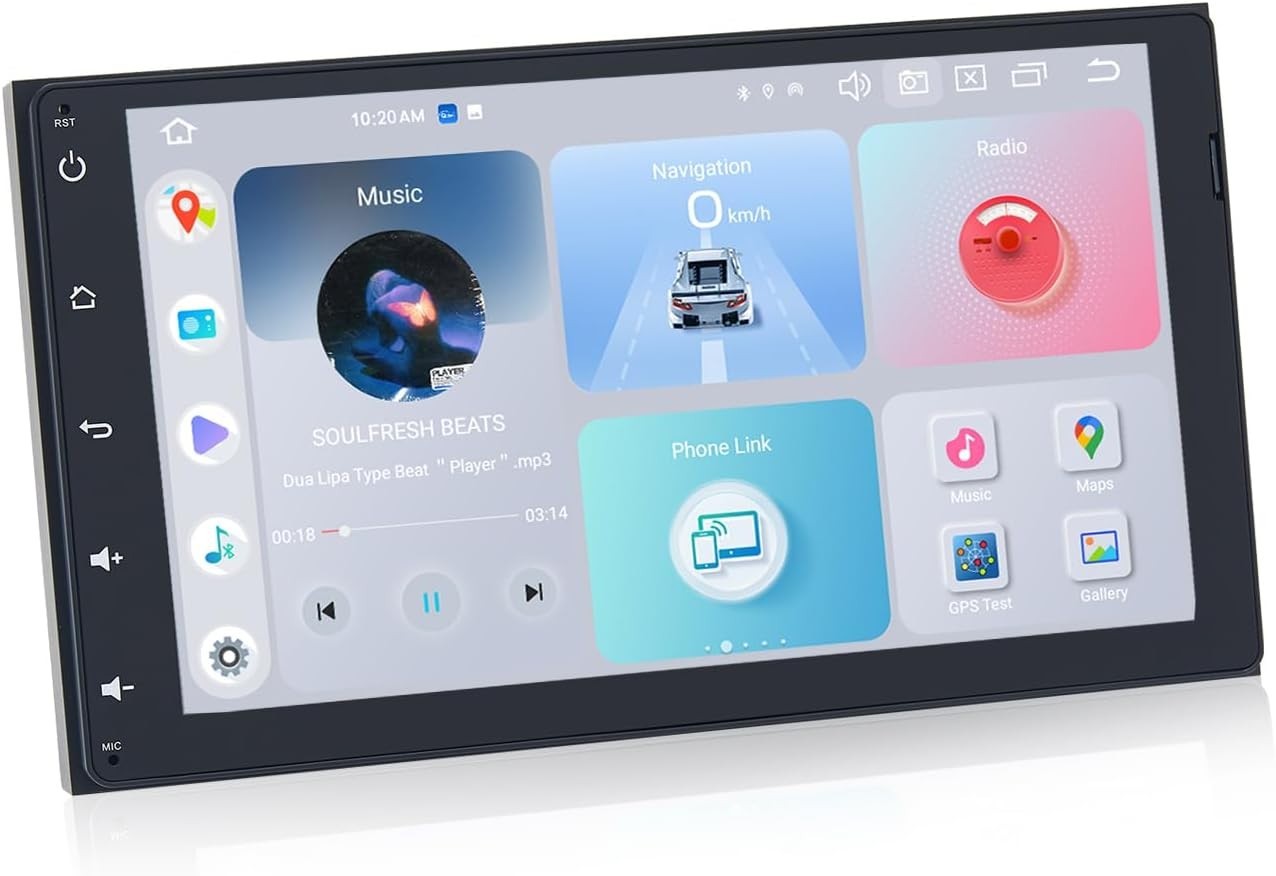 Roadanvi 9″ Car Radio for Toyota Tacoma Corolla Sienna CarPlay Plug&Play Stereo