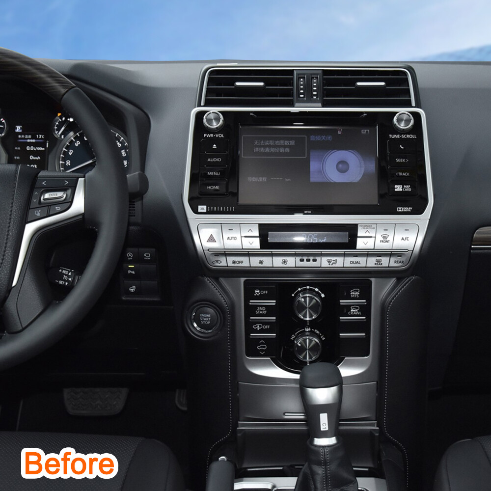 12.3Inch For Toyota Prado 2018-2022 Auto GPS Navi Stereo Radio Audio BT 4+32G