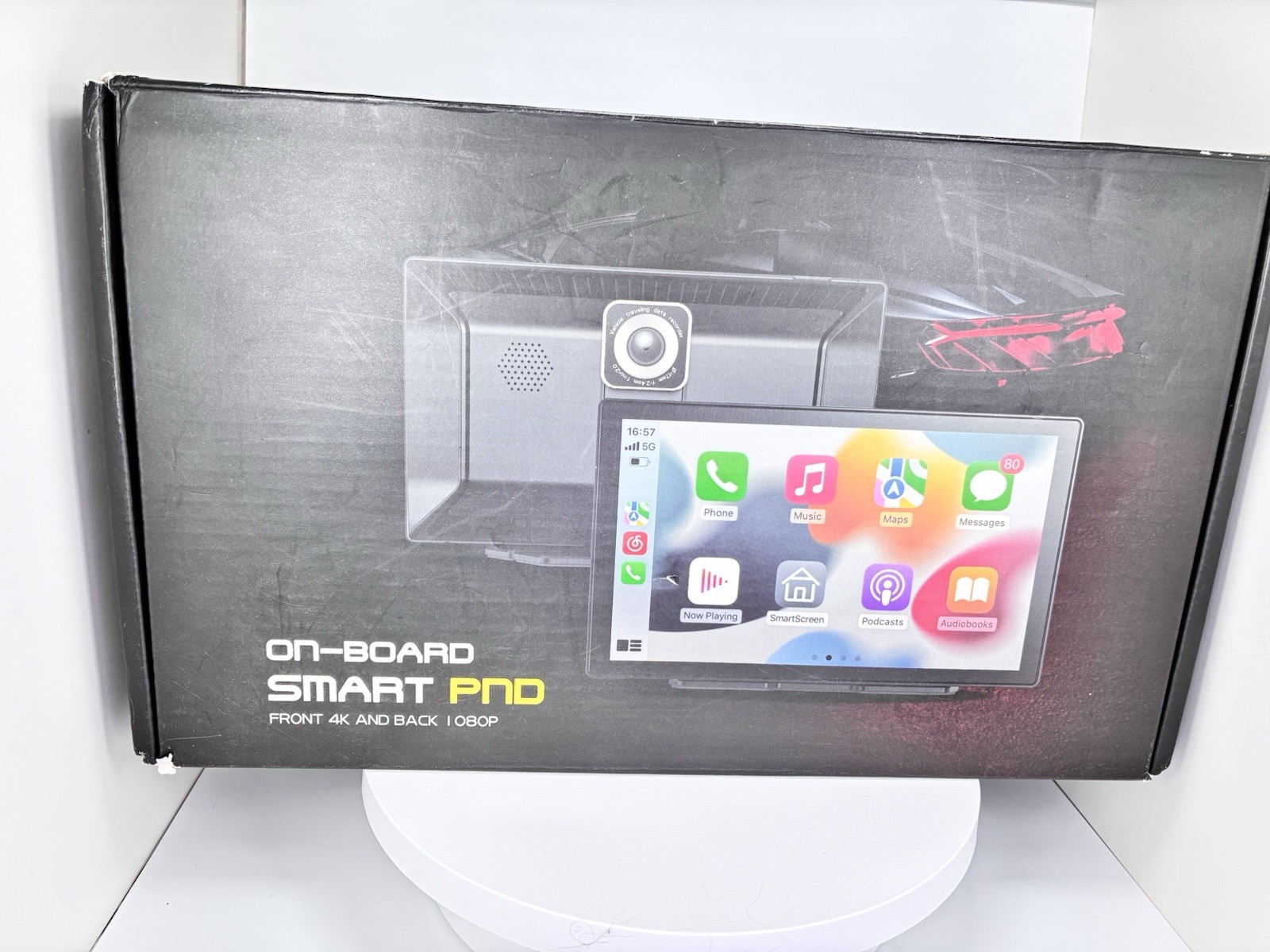 On-board Smart PND Car Stereo Front 4K and Back 1080P, 9″ Screen