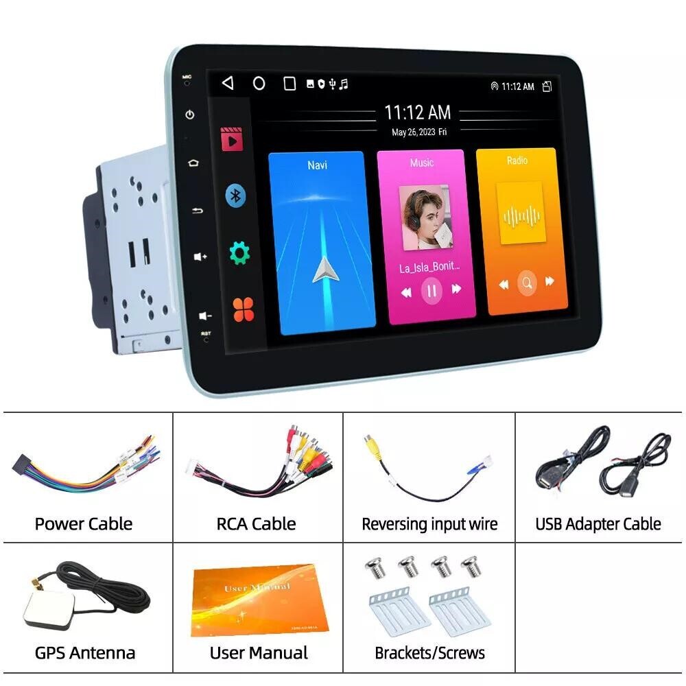 10.1″ Android 11 Double Din Car DVD Player Radio Car Stereo Head Unit GPS 2+32GB