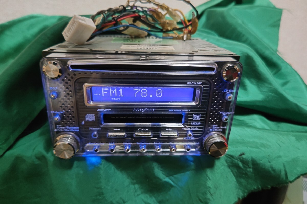 Clarion ADDZEST DMZ345BK CD / MD Player