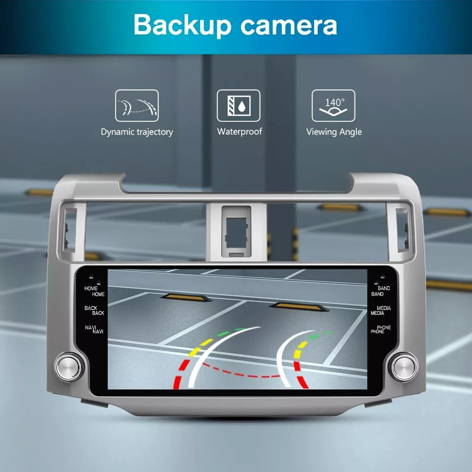 10.3” HD Car Radio GPS Navigation Android 8+128GB For 2010-2022 Toyota 4Runner