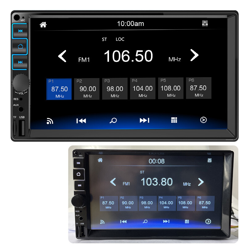 7″ 2Din Car Stereo Wince Carplay Android Auto Radio Bluetooth USB FM Mirror Link