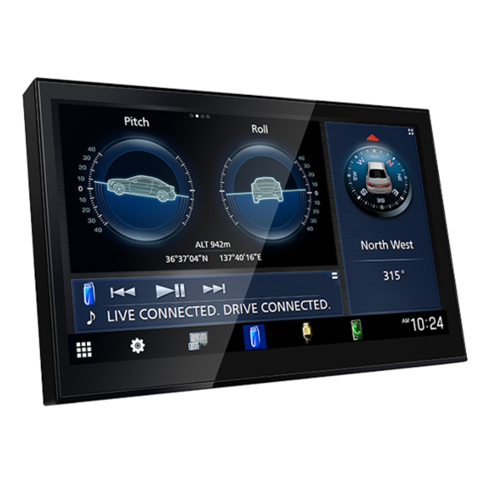 RFRB Kenwood DAX8000S 8″ Multimedia Receiver w/ Wired & Wireless Apple CarPlay