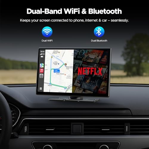 9” Carplay Screen with Net-Flix YouTube and AHD Backup Camera Upgraded