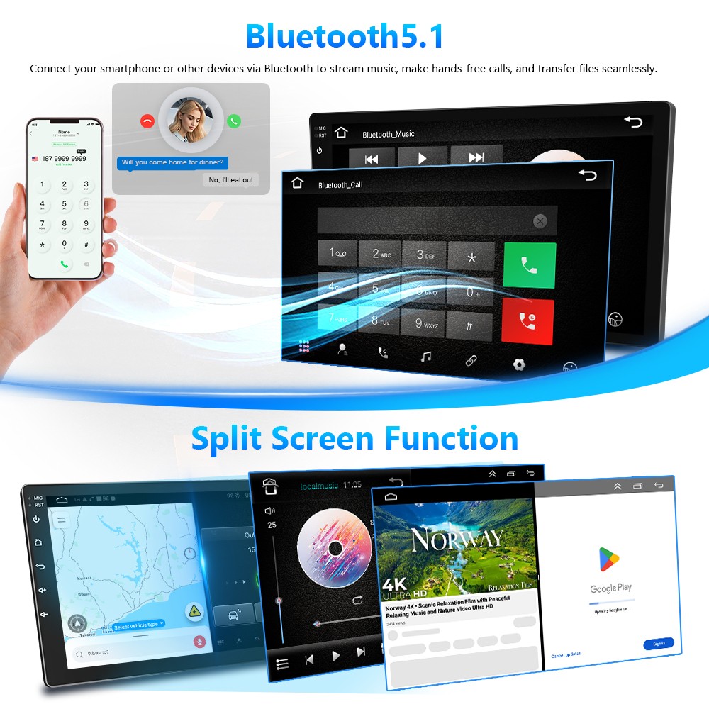 For Ford F-150 2009-2014 Apple Carplay Android 13 8Core Car Stereo Radio GPS FM