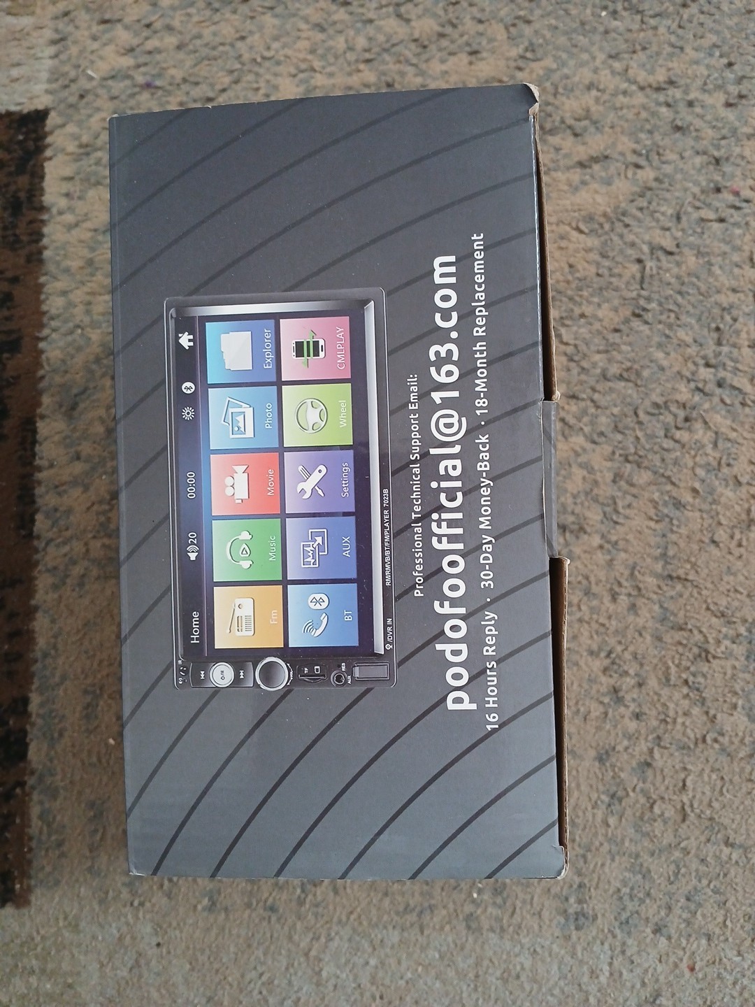 PODOFO CAR MP5 PLAYER