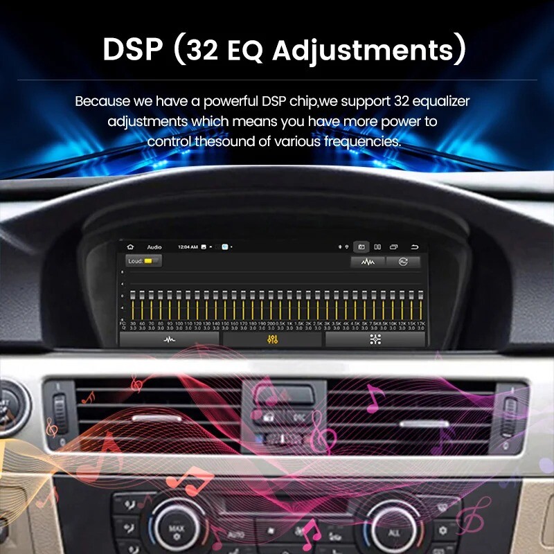 8.8inch For BMW 3/5 Series E60 E90 CIC Android 13 Car Stereo Radio GPS Carplay