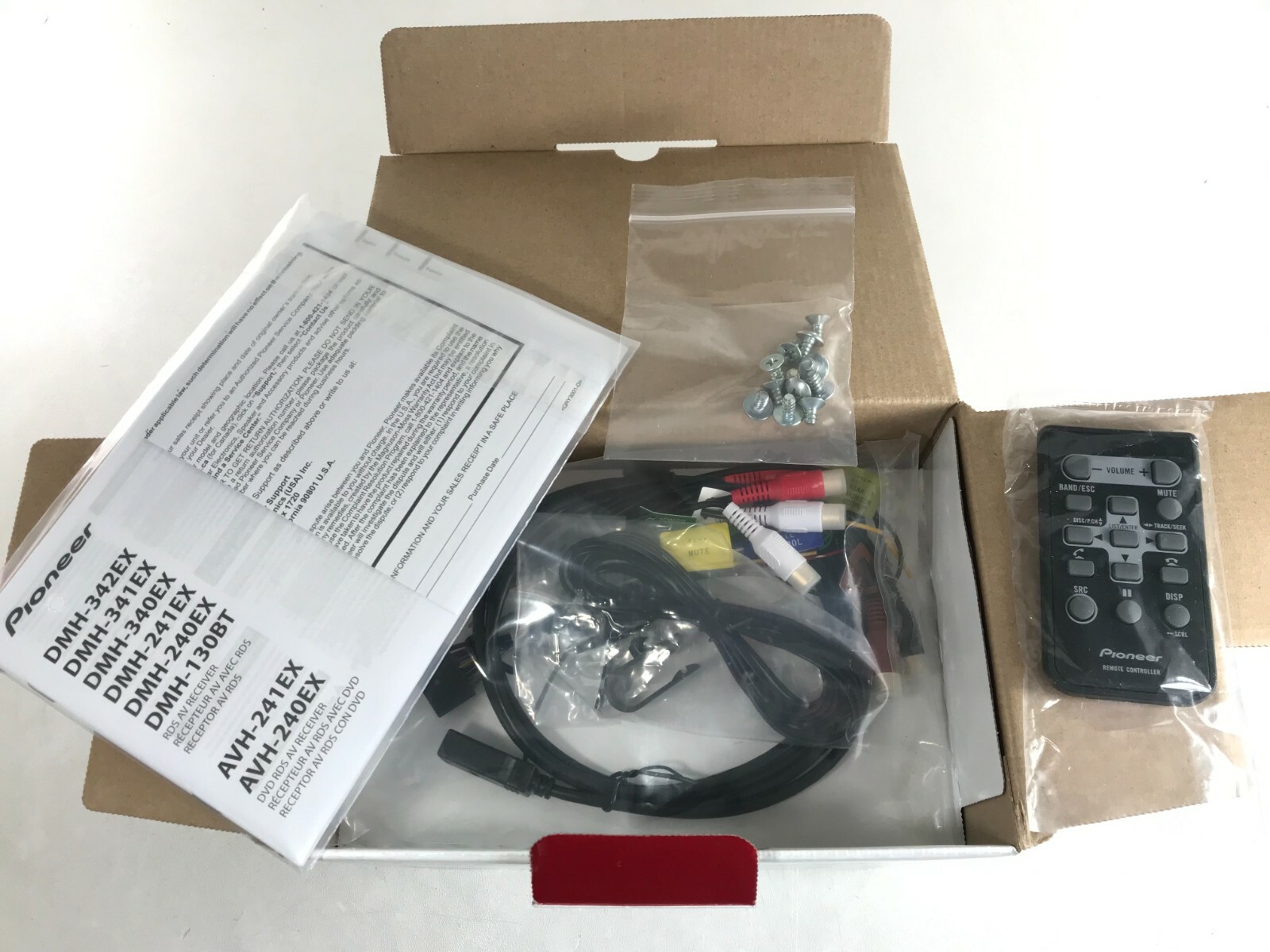 Pioneer DMH-341EX Bluetooth Multimedia Player Android iPhone Alexa USB Mirroring