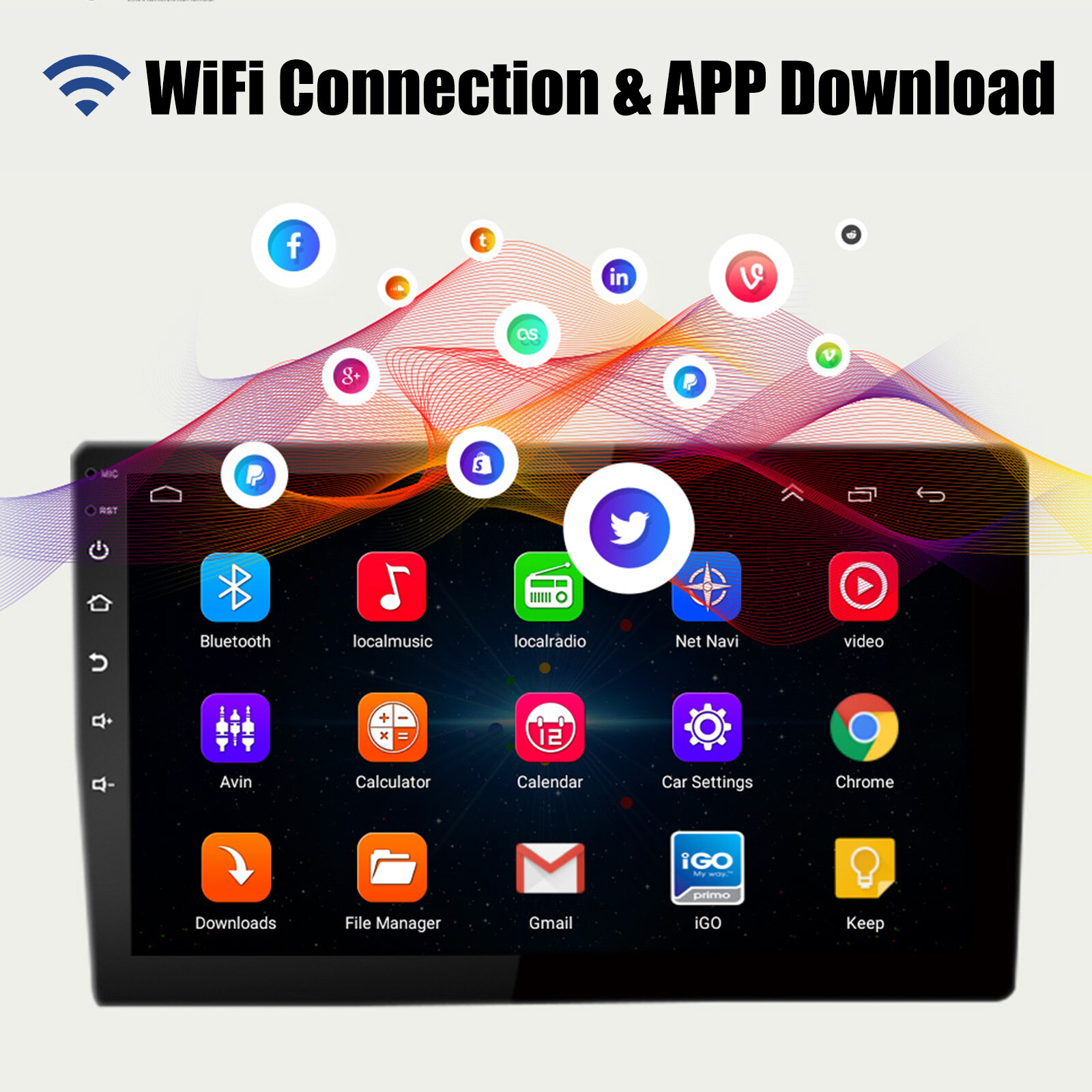 For Honda Civic 2006-2011 Apple CarPlay Android Car Stereo Radio GPS Navi 64G