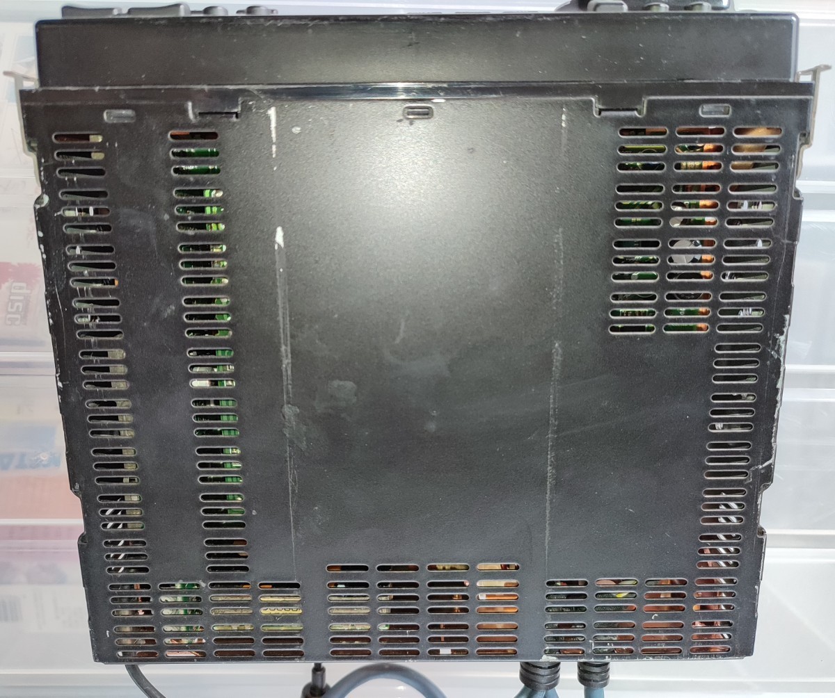 ALPINE TDA-7638J AM/FM Tuner Cassette Deck Copper Chassis with Connector Junk