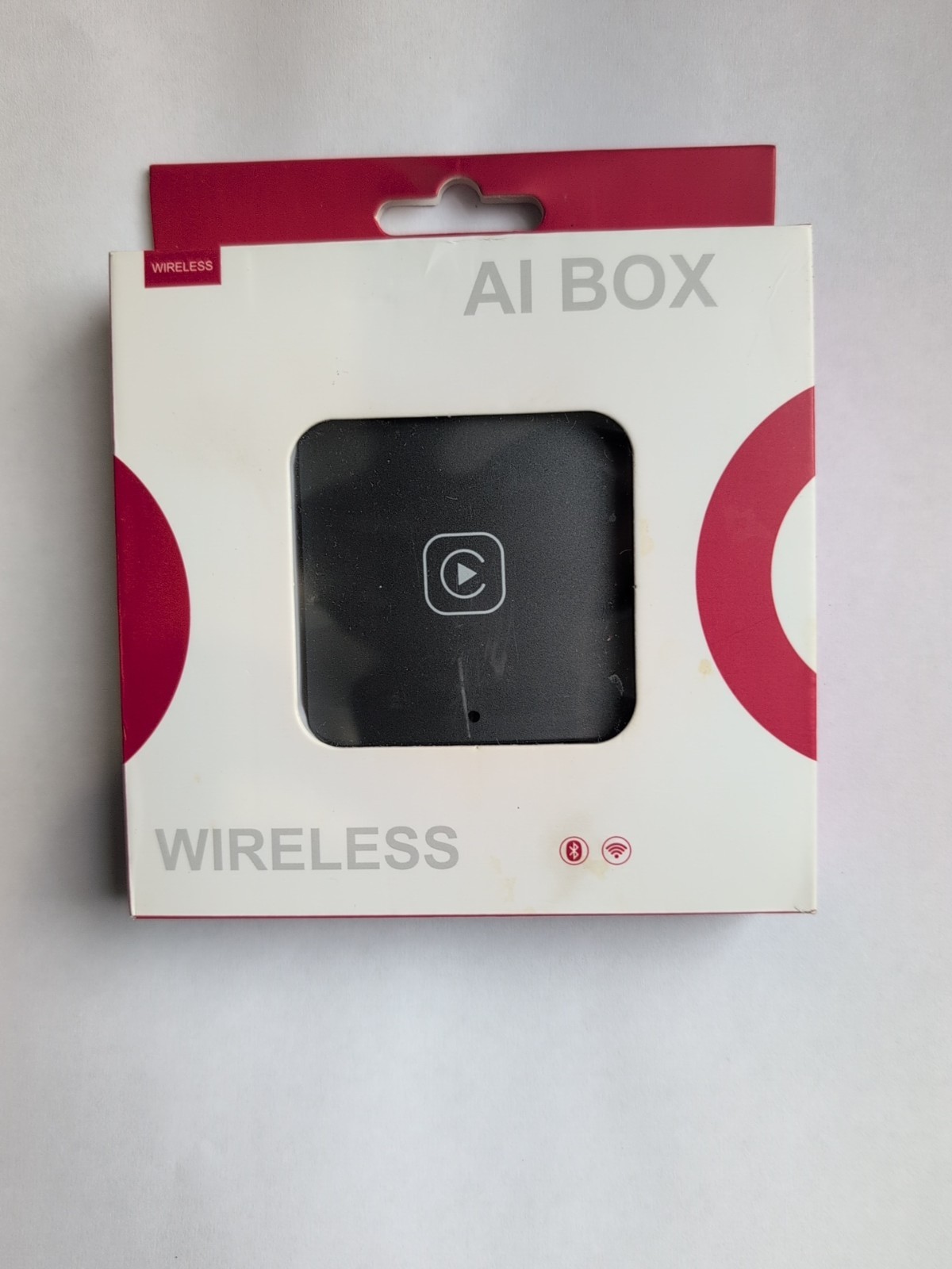 Wired to Wireless Apple CarPlay Ai Box Adapter Dongle For Car with Wired Carplay