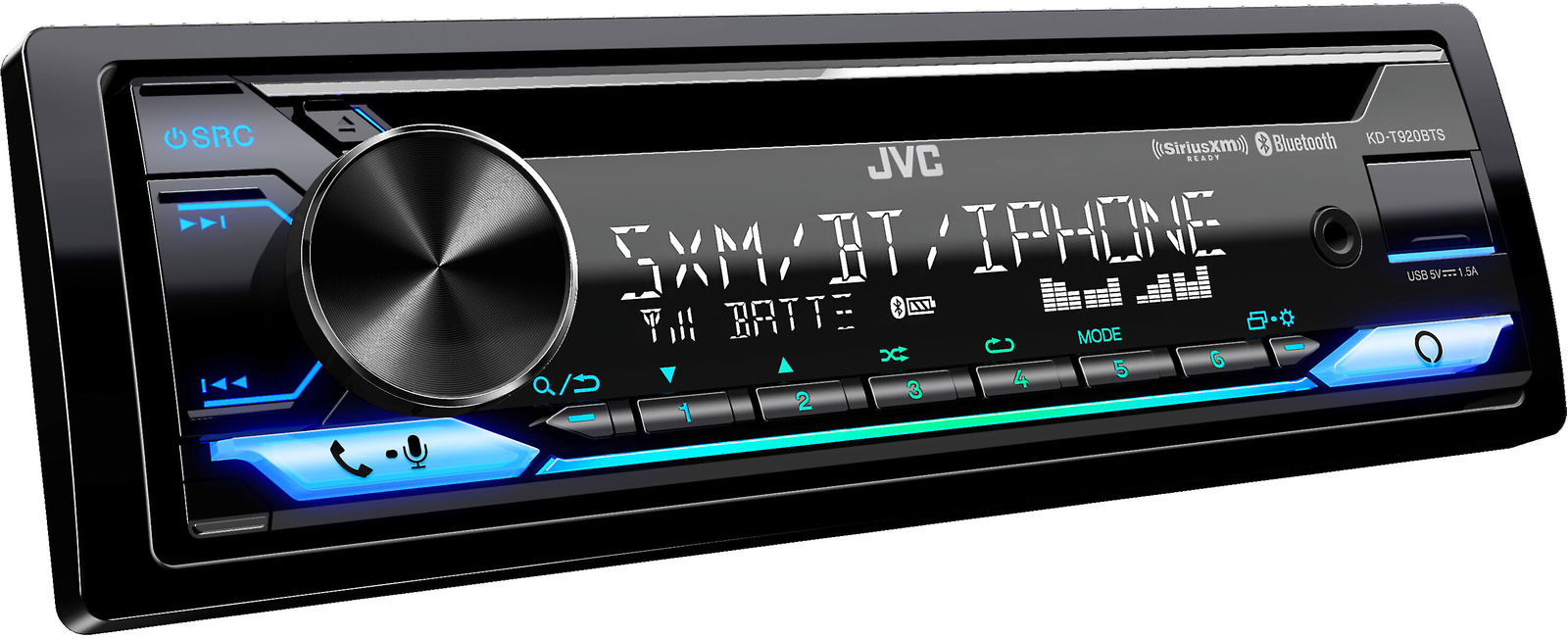 JVC KD-T920BTS CD Receiver