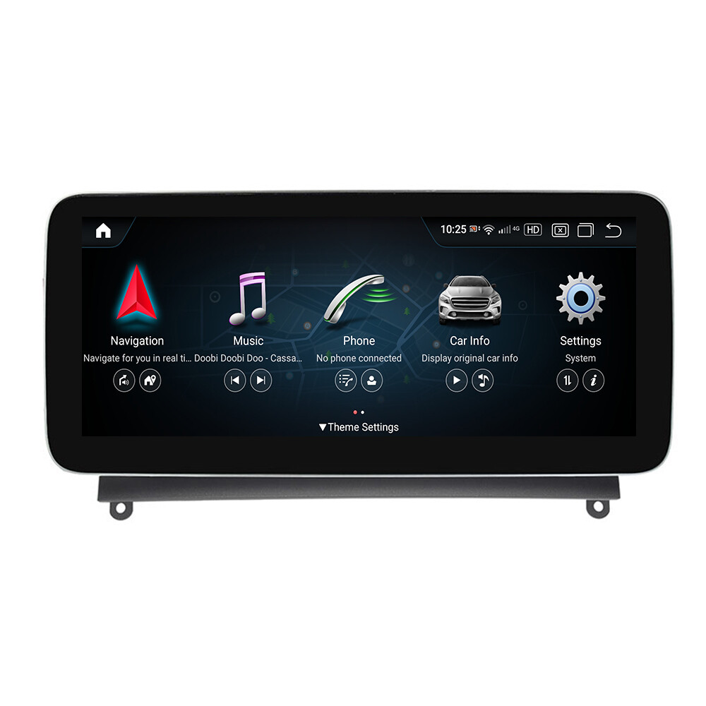 For Benz C W204 2007-2011 Android 13 Car Stereo Radio GPS Navi Touch Screen 64G