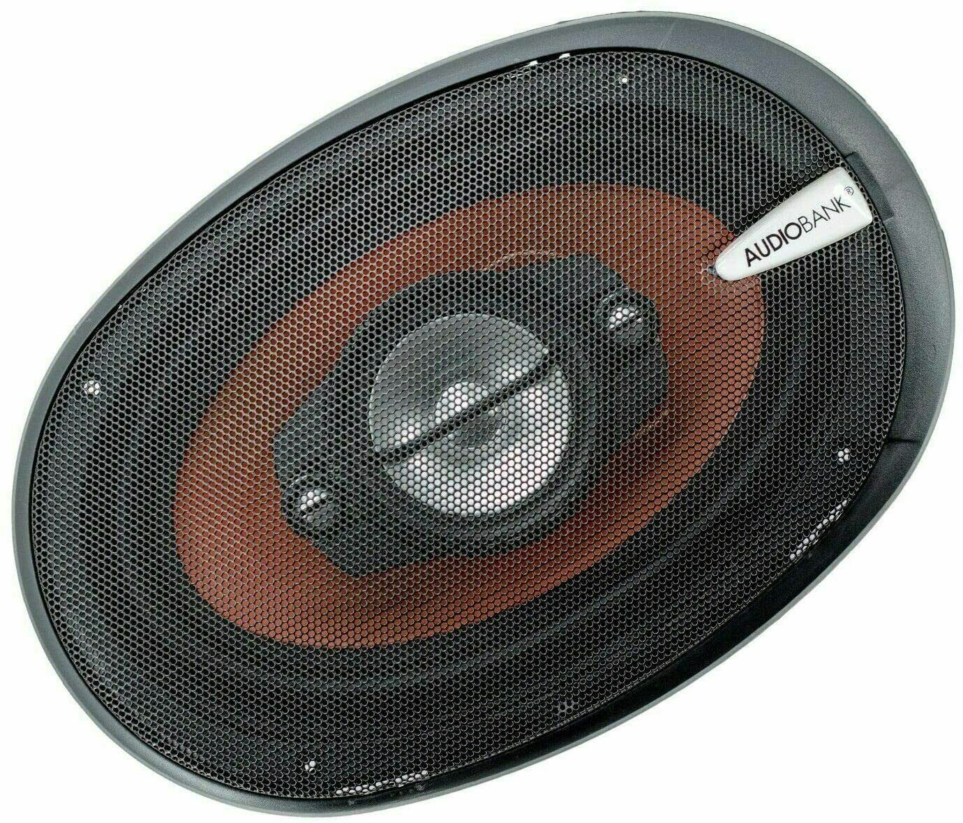 Audiotek Bluetooth Car STEREO Digital Media Receiver + 2x Audiobank 6×9″ Speaker