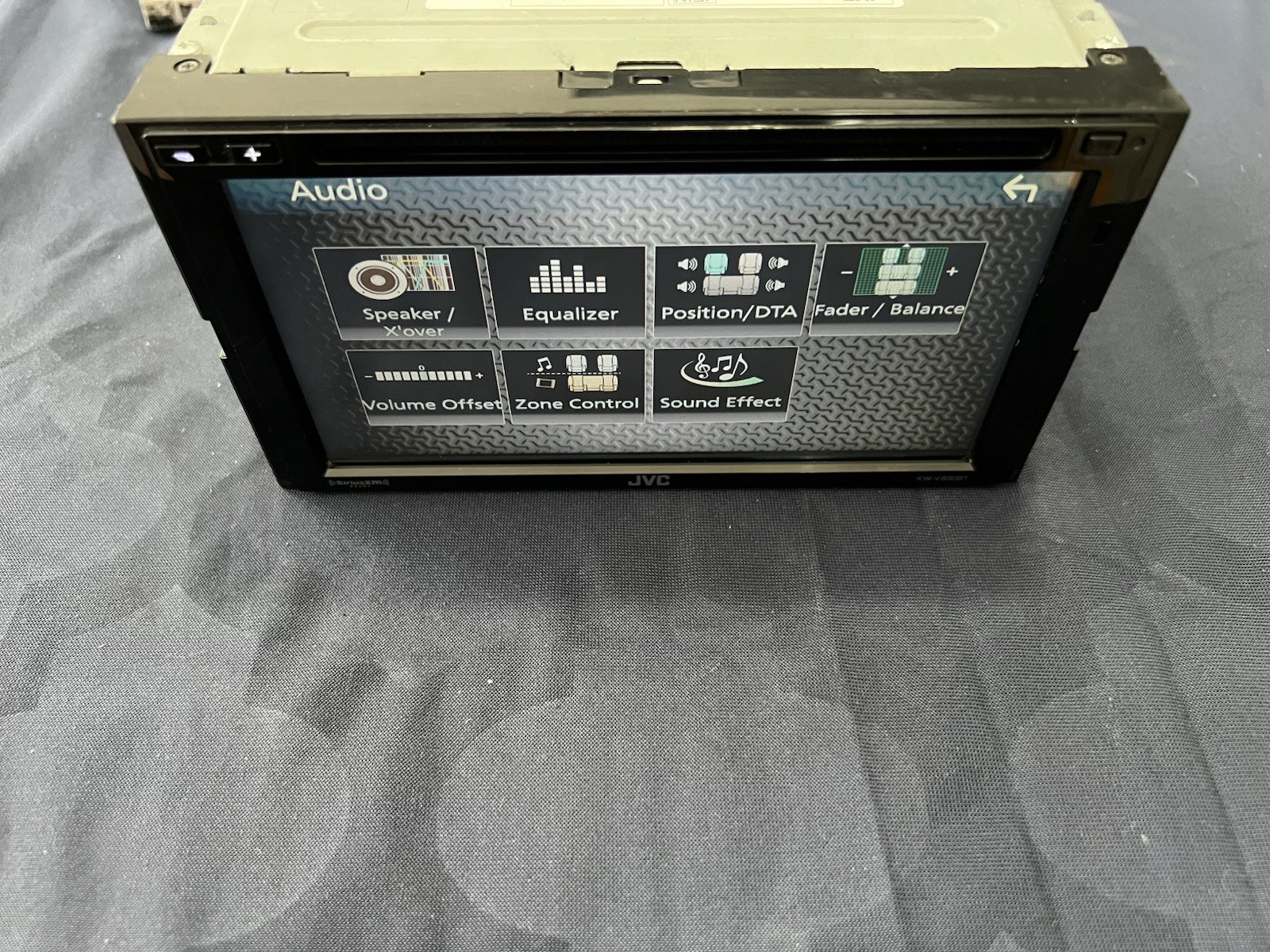 ⭐️Pre-Owned,TESTED⭐️ JVC APPLE CARPLAY|BT|USB|CD|DVD|AM/FM-(KW-V830BT)
