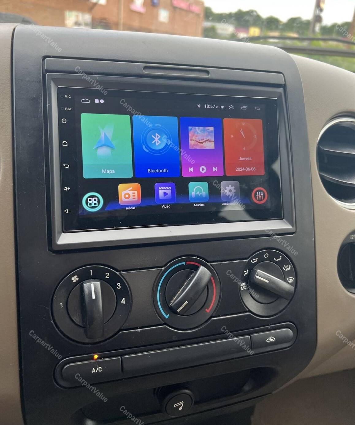 For 2004-2008 Ford F-150 F150 Truck Android 13 32GB Carplay GPS Car Radio Stereo