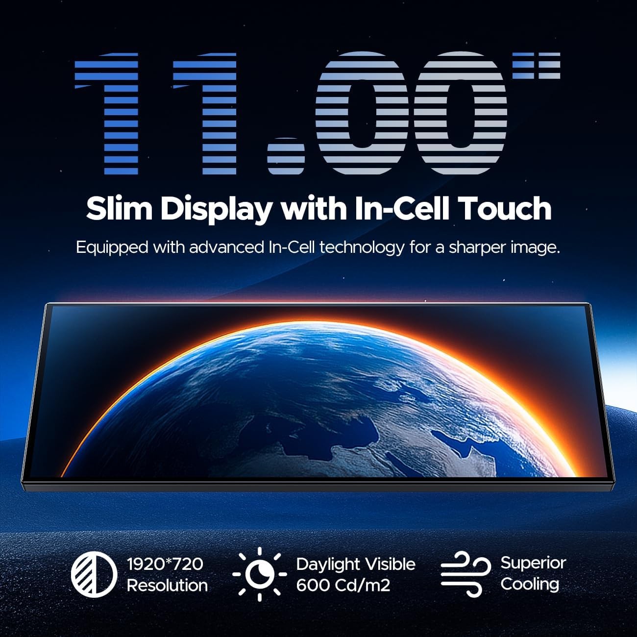 11 Inch Carplay Screen with Netflix YouTube
