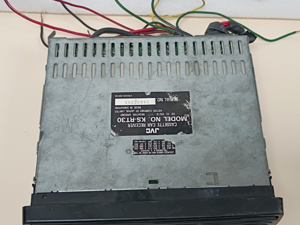 JVC Car Radio Cassette JVC KS-RT30 Tested and Working Fine