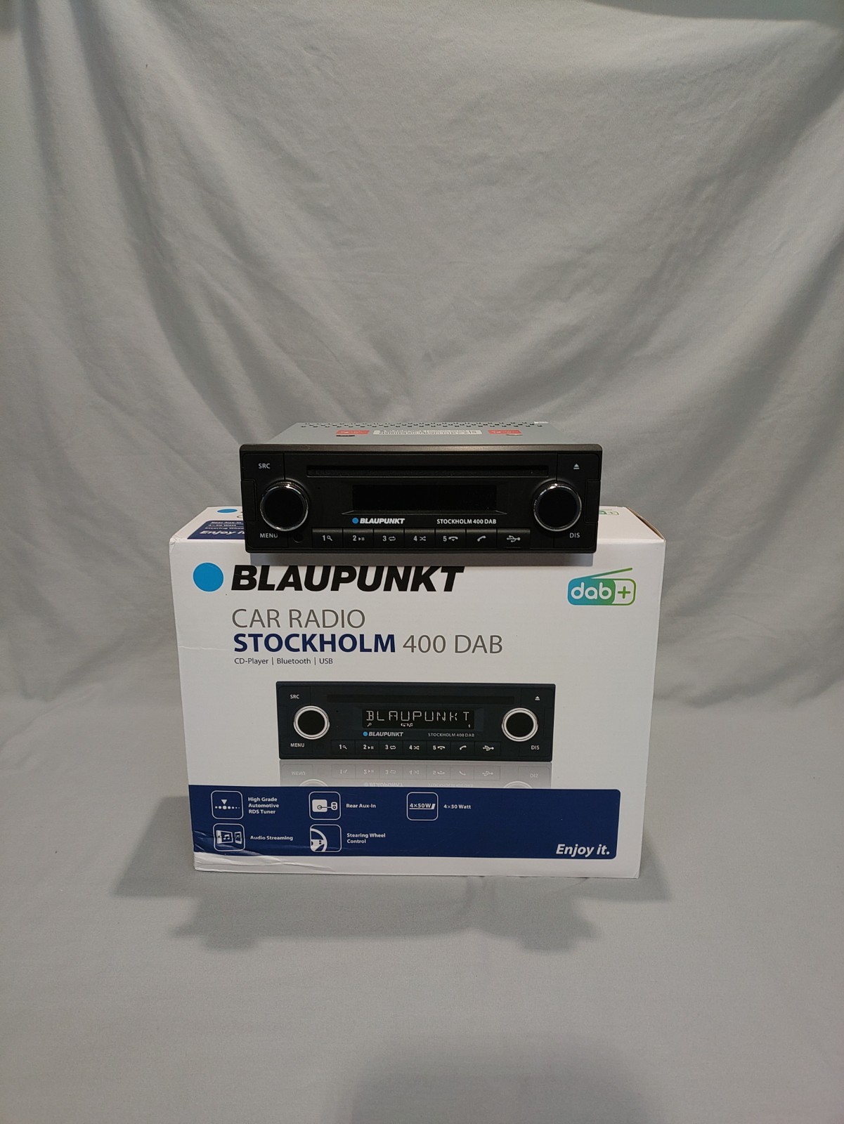 Blaupunkt Stockholm 400 DAB 1 DIN Car Radio/CD player/stereo w/ Bluetooth