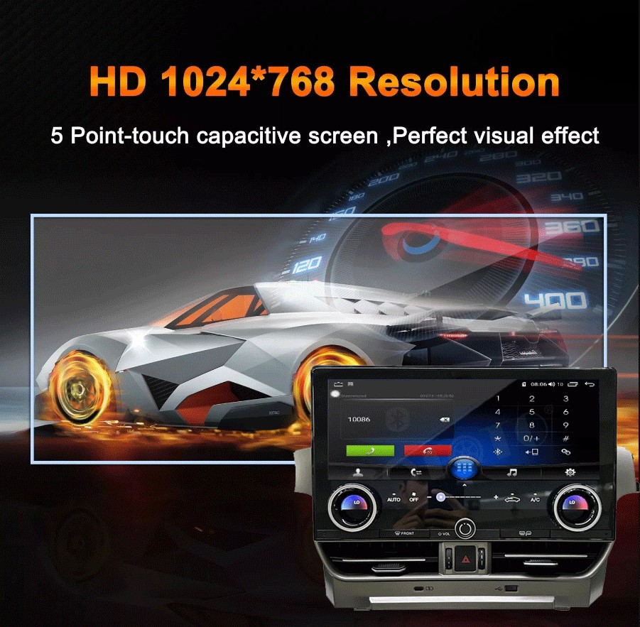 4+32GB Android Car Radio Stereo GPS Navi Carplay For Lexus GX400 GX460 2010-2020
