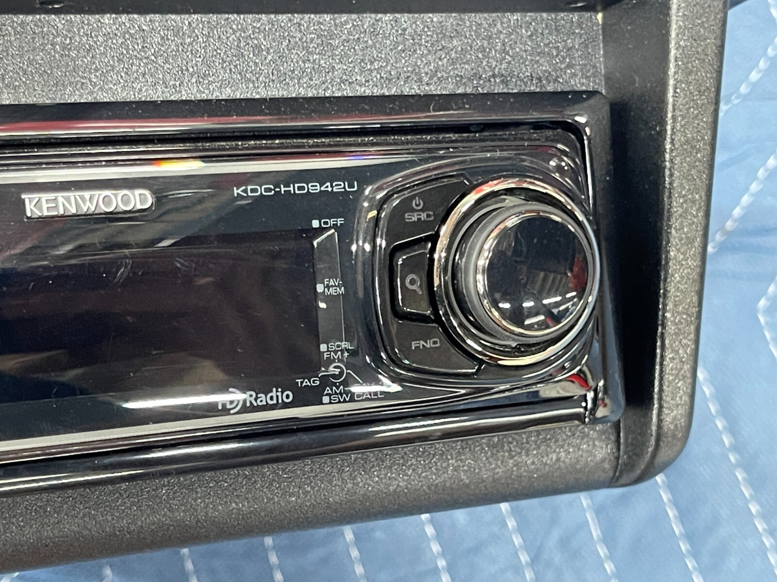 KENWOOD KDC-HD942U Audiophile CD Player HD Radio Built-In SAT USB AUX *USED*
