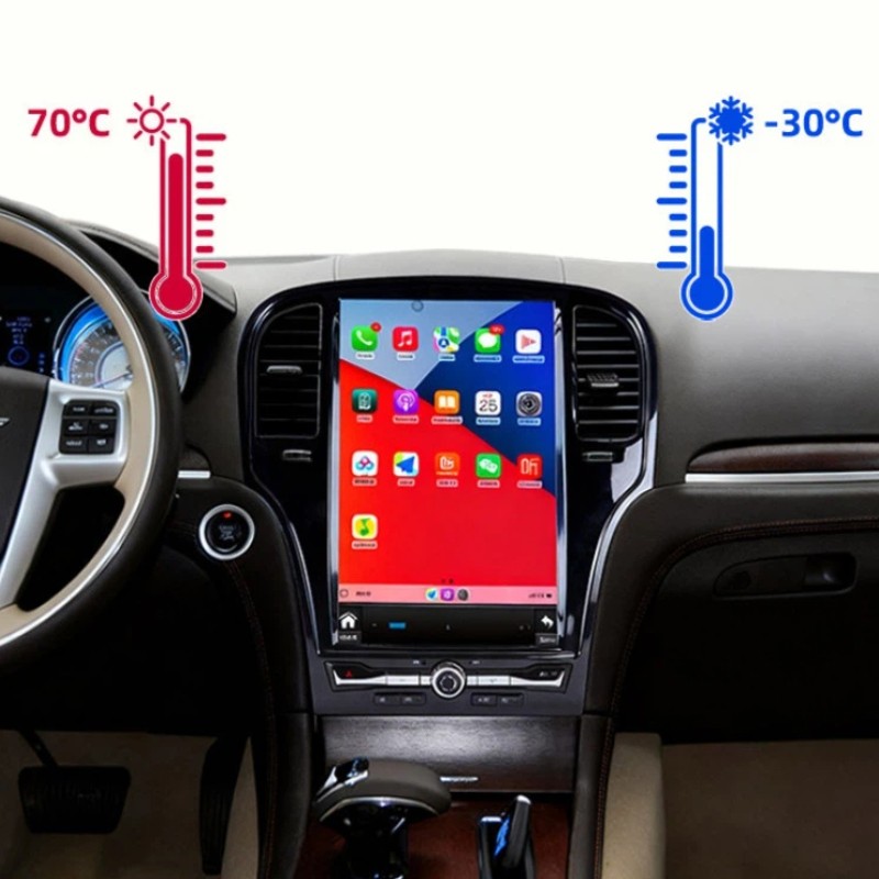 14.5″ For Chrysler 300C Tesla Style Car Radio GPS Navigation Upgrade 4+64GB
