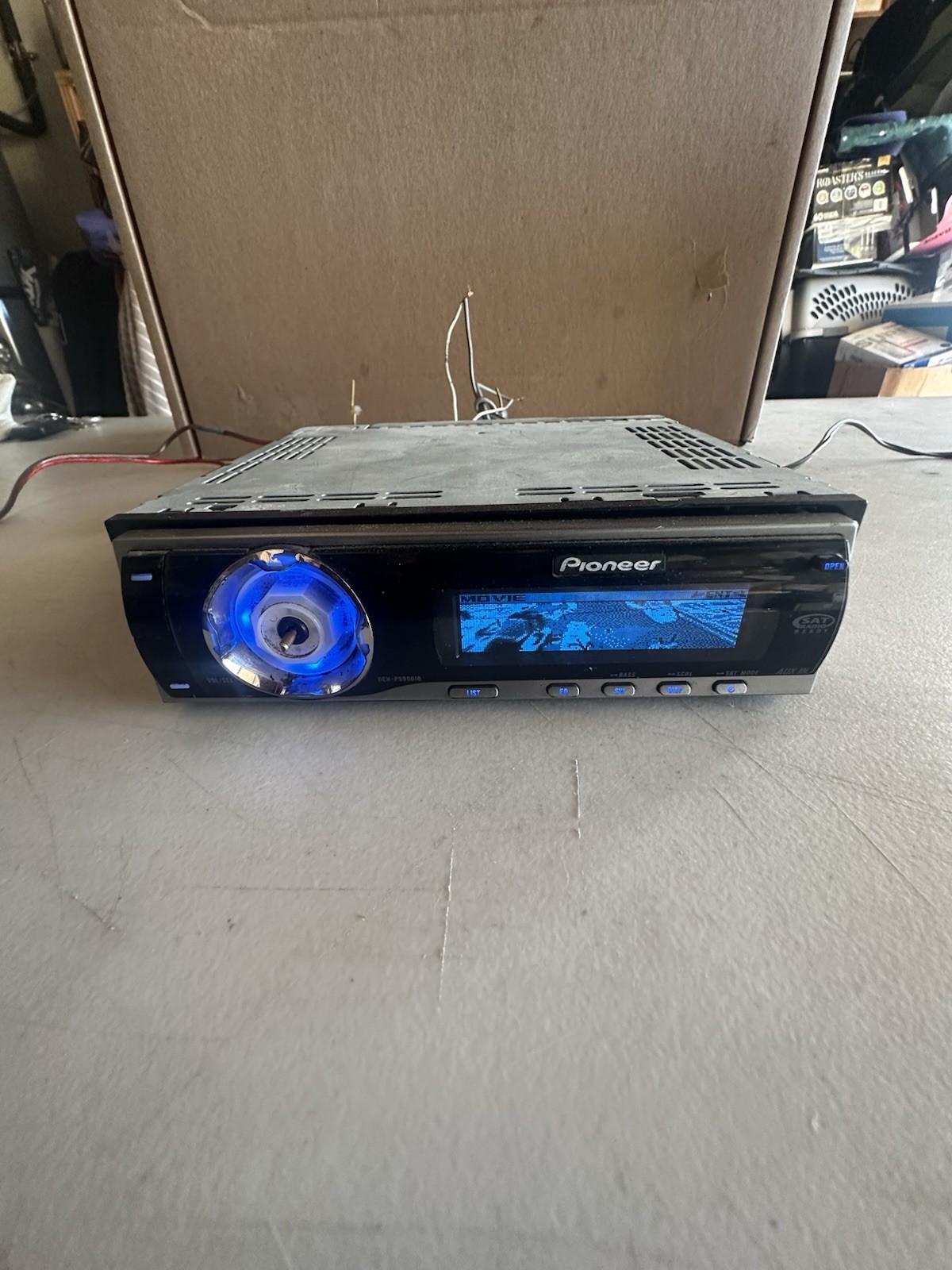 PIONEER DEH-P5900IB Old School CD Player Graphics! Lot Of Two, No Knobs