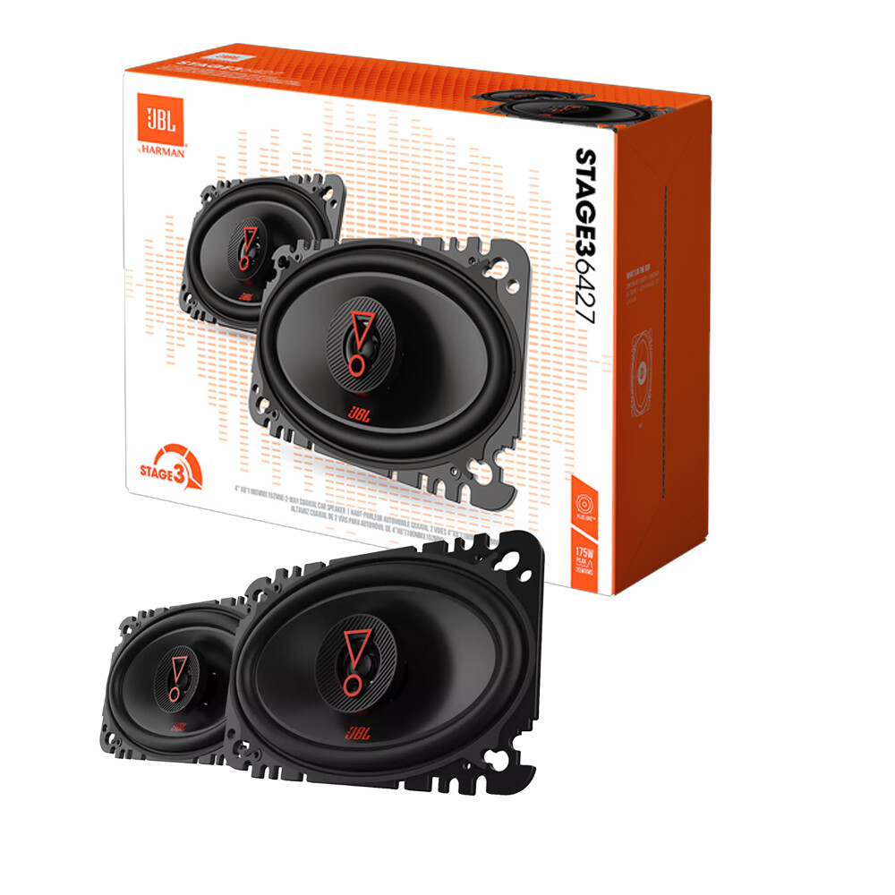 JBL 4×6″ Speakers + Double DIN Radio Install kit For 1988-94 C/K 1500 (GRAY)