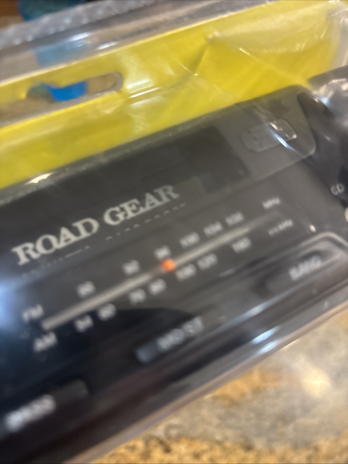 Road Gear RGCMP Car Stereo Receiver 30W AM/FM Cassette Bass Boost Black Vintage