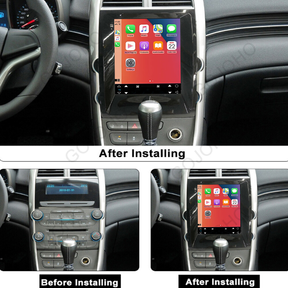 For 2011-2015 Chevrolet Malibu Radio Apple CarPlay Android 13 Car Stereo GPS BT