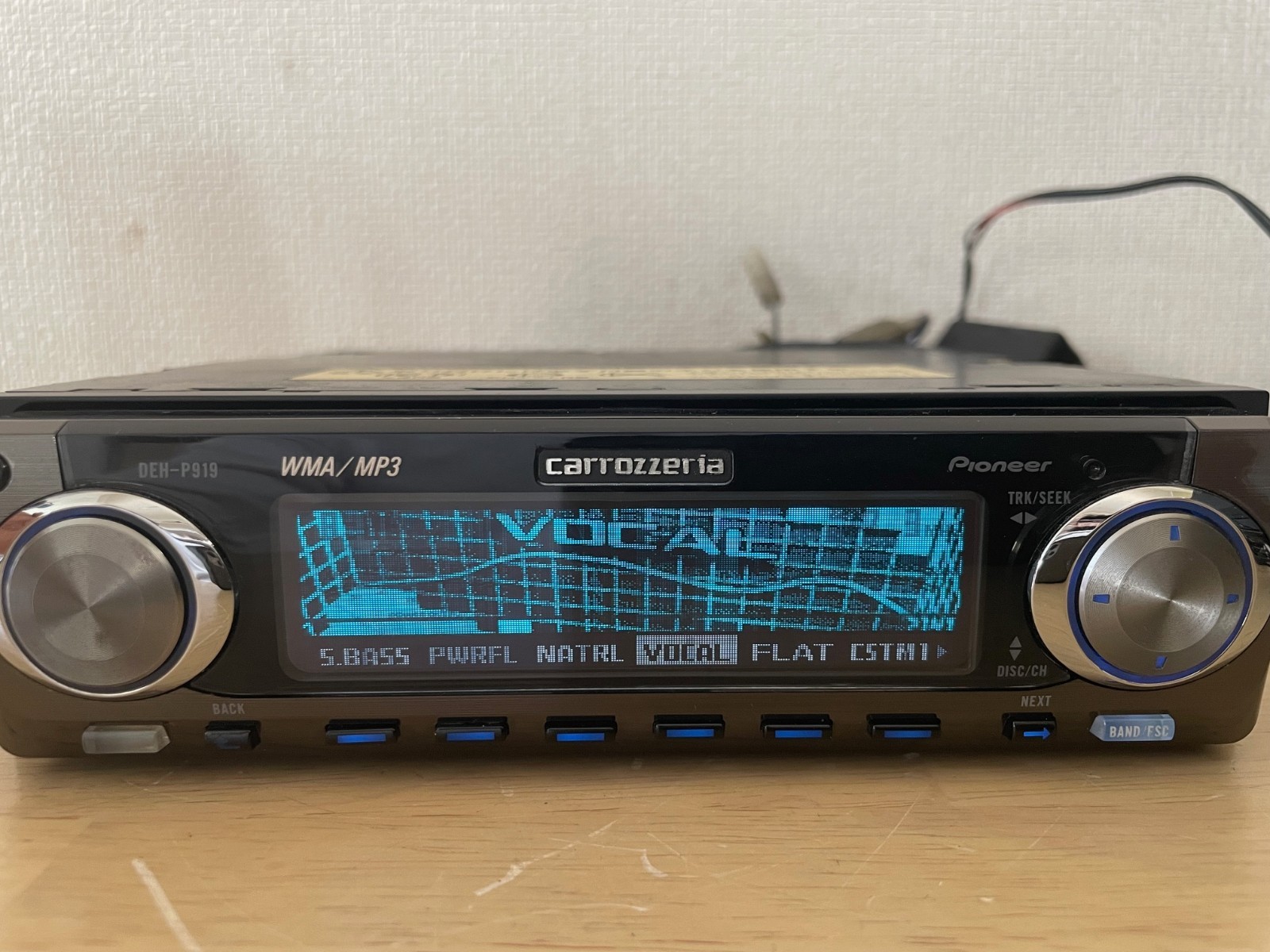 Pioneer Carrozzeria DEH-P919 1Din Car Audio CD Bluetooth Player Concert Hall
