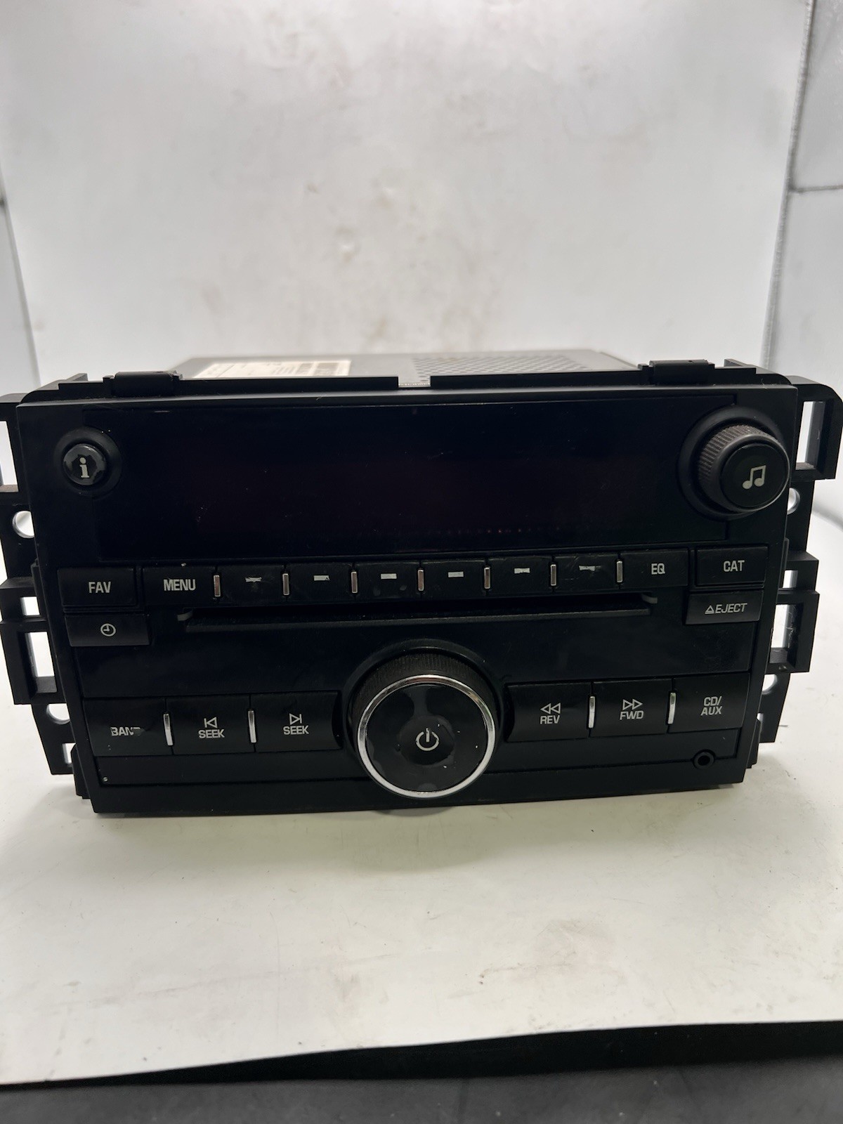 2007 Chevy Tahoe AM/FM CD Player 25974805