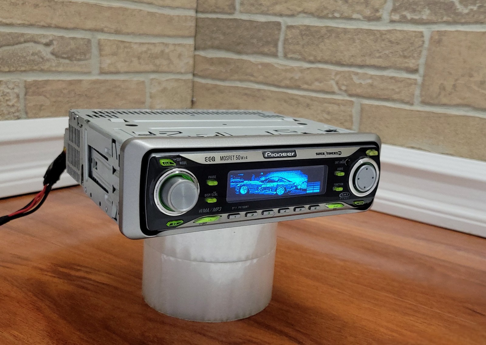 SUPER RARE PIONEER 🐬 DEH-P6700MP CD PLAYER with BLUETOOTH adapter and REMOTE