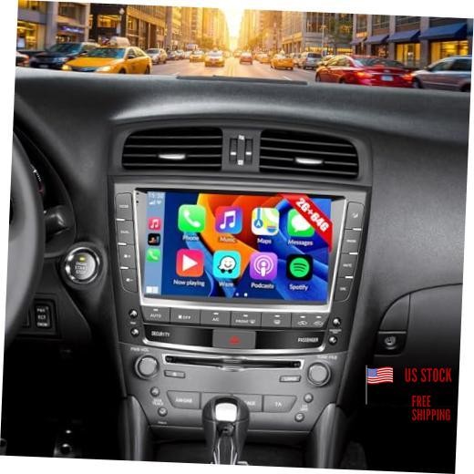 4-Core+64G for Lexus IS250 IS300 IS350 2006-2012 Android 13 Car Stereo Radio