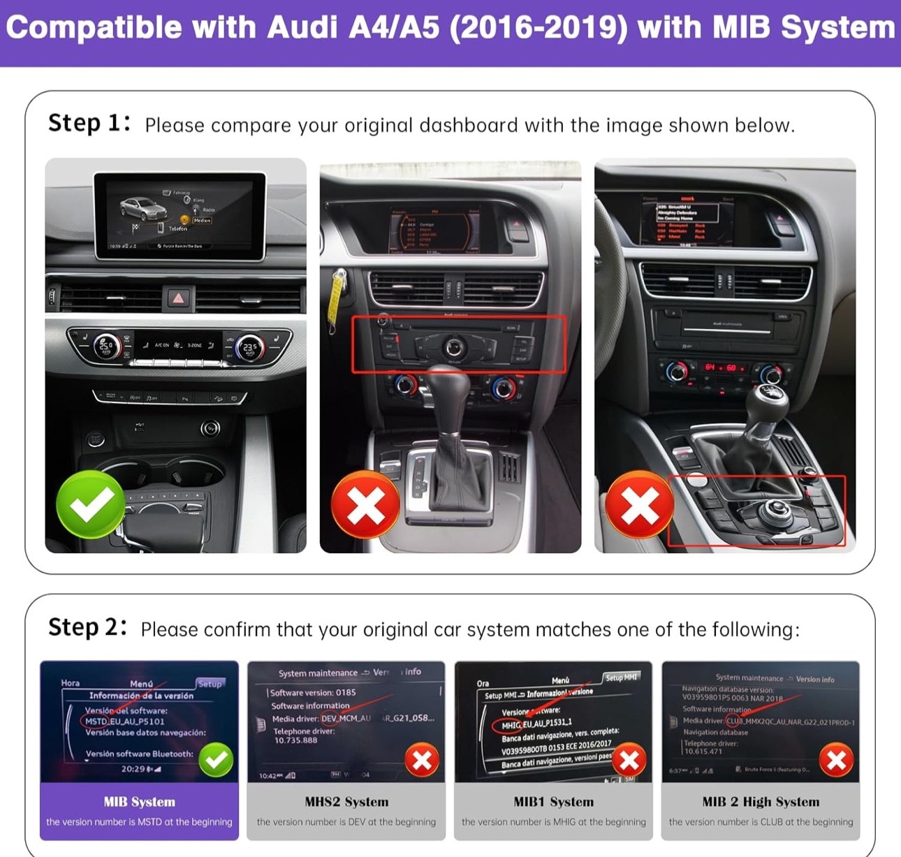 2025 Upgraded 12.3″ Ultra-Narrow Touchscreen Wireless CarPlay Android Auto Recei