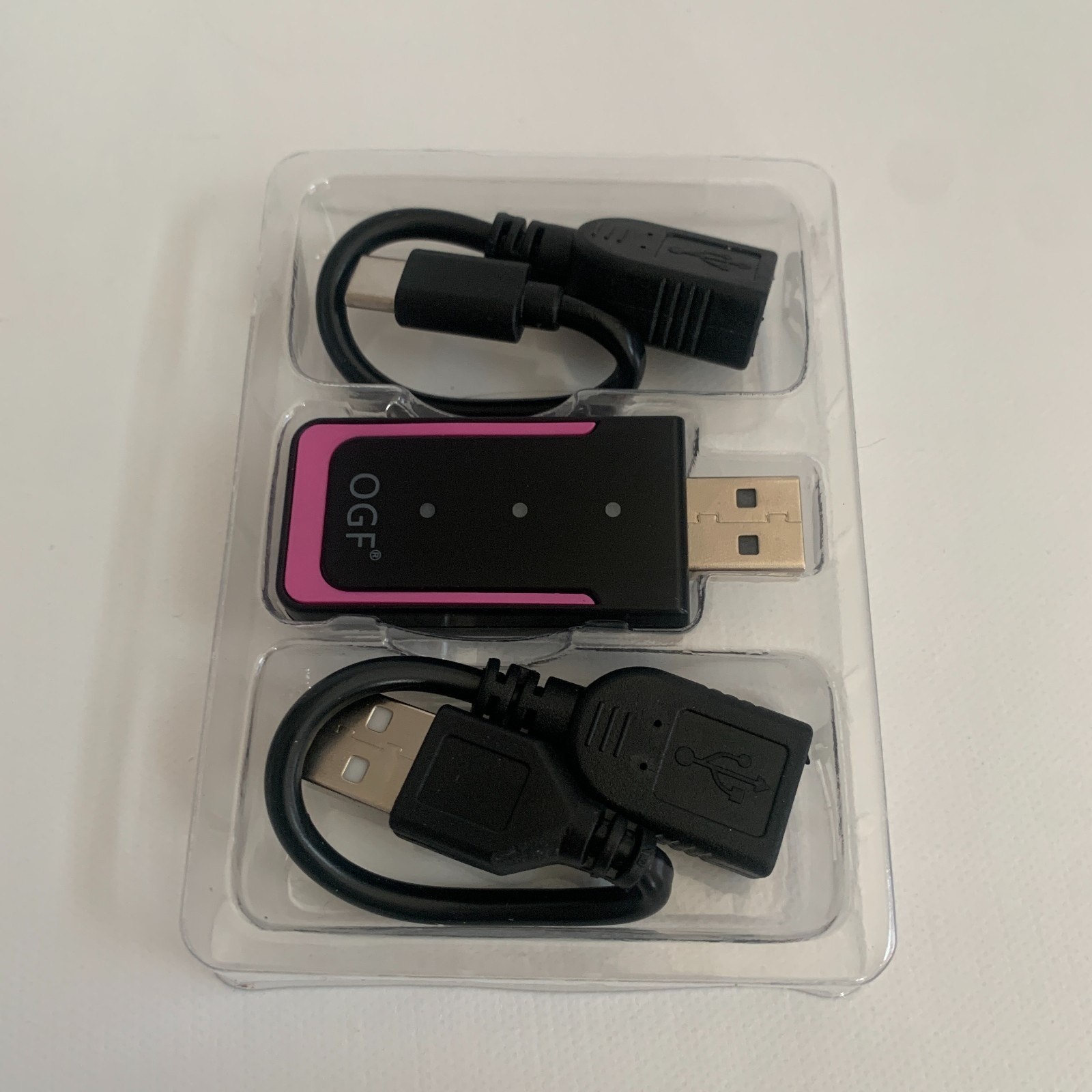 OGF High Speed Connection Wireless CarPlay Adapte Android 11+ And iPhone iOS 10+