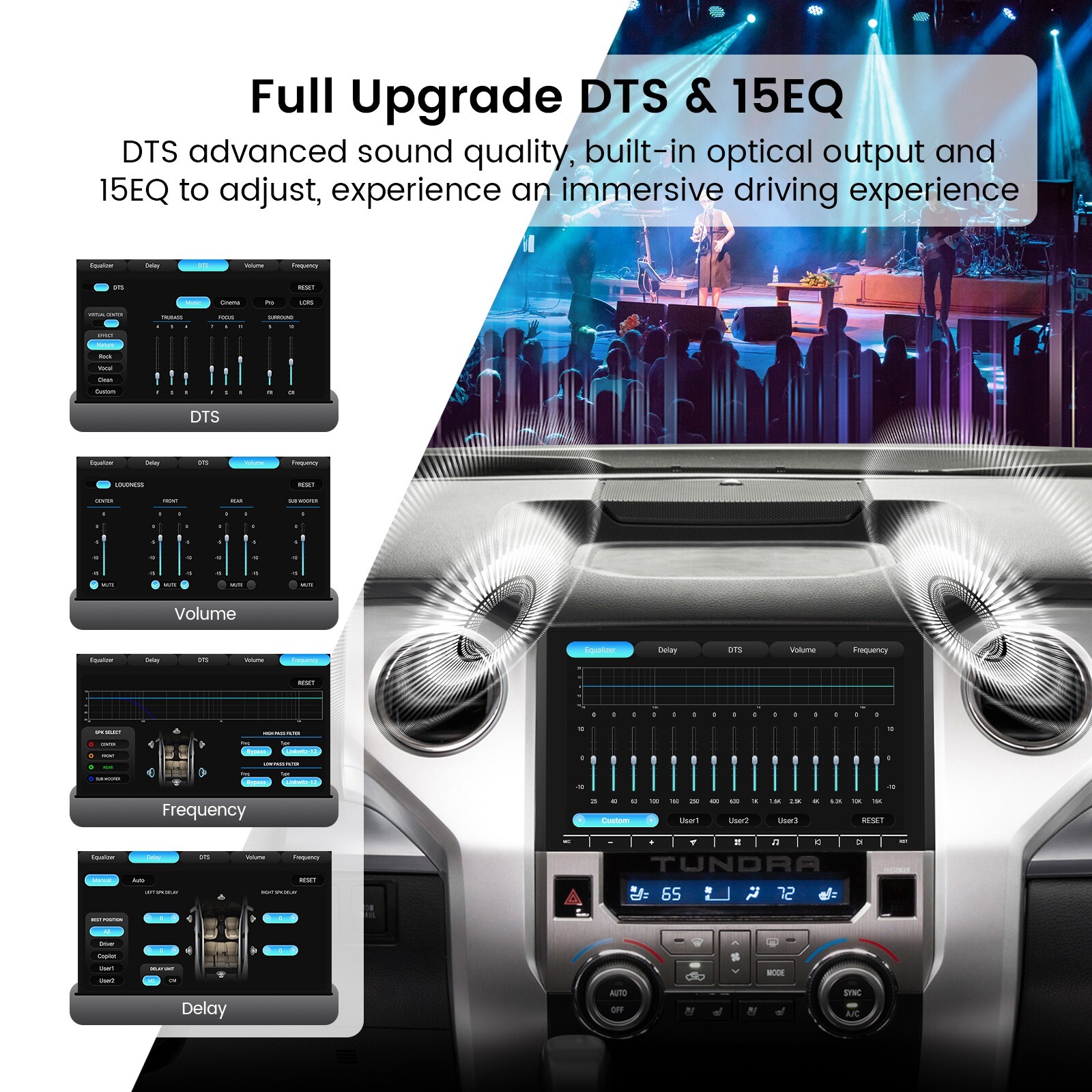 Car Stereo Vivid 13 for Toyota Tundra 2014-2021 Carplay DTS 10.2″ Radio DTS