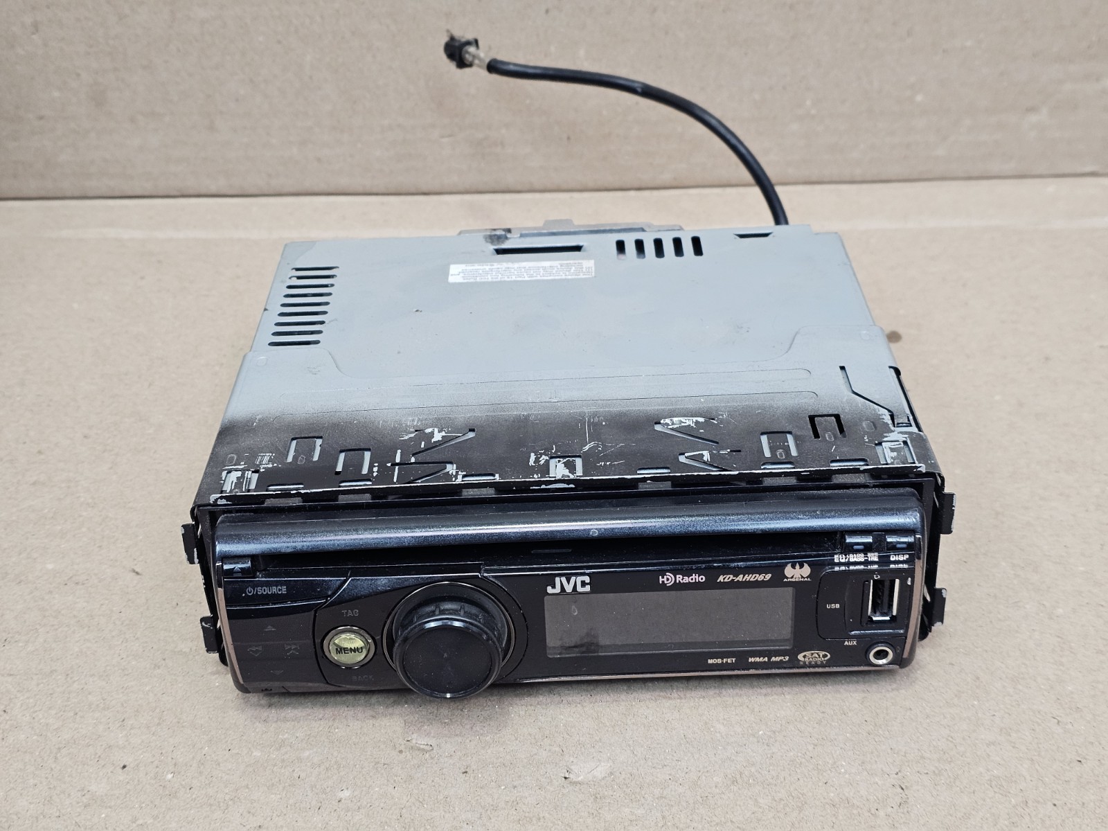 JVC KD-AHD69 Car Radio MOSFET MP3 Arsenal HD radio With USB Stereo