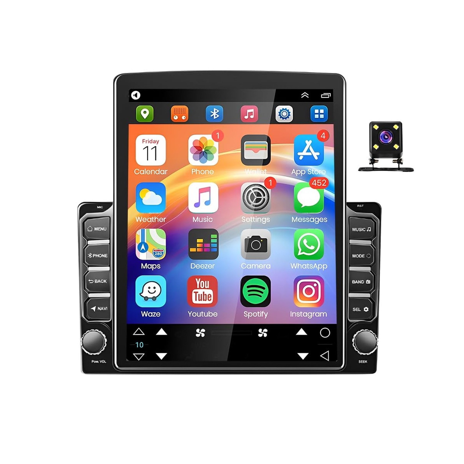 9.7 inch Car Stereo for Cadillac Escalade ESV 2003 2004 2005 2006, 2+32G Touc…