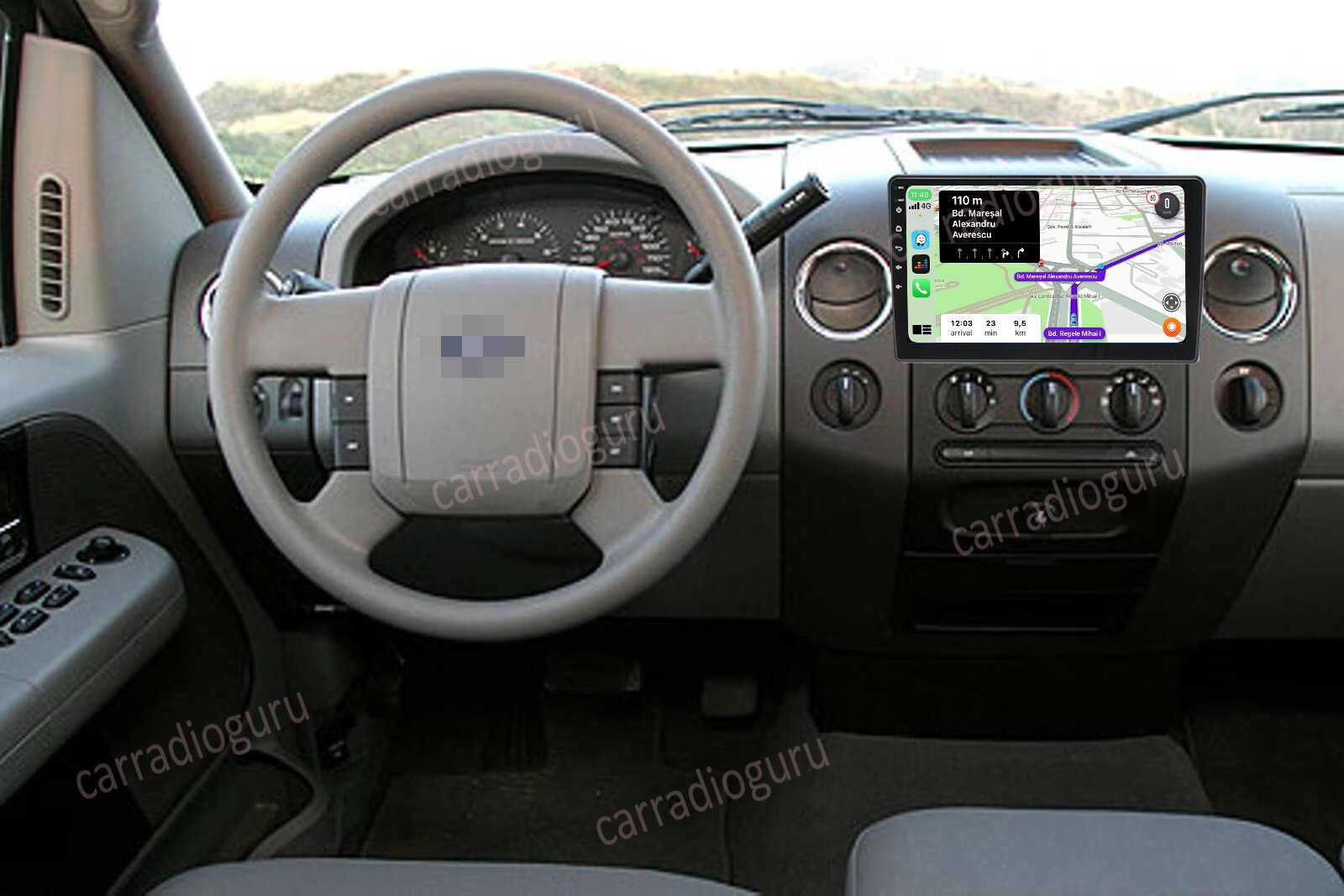 For 2004-2008 Ford F150 10.1″ Apple Carplay Radio Android 14 GPS NAVI WIFI W/CAM