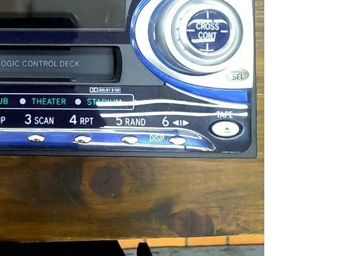 Fujitsu Ten CKT-D59 Cassette Deck Genuine OEM for Toyota Old School Car Audio JD