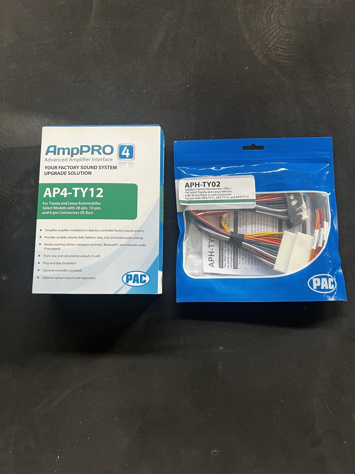Toyota / lexus PAC AP4-TY12 Amp Integration Interface &harness