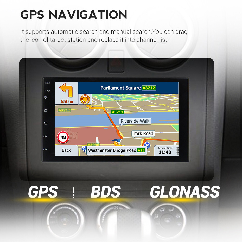 Wifi Android Radio Multimedia Video Player Navigation GPS For Grand Vitara 05-15