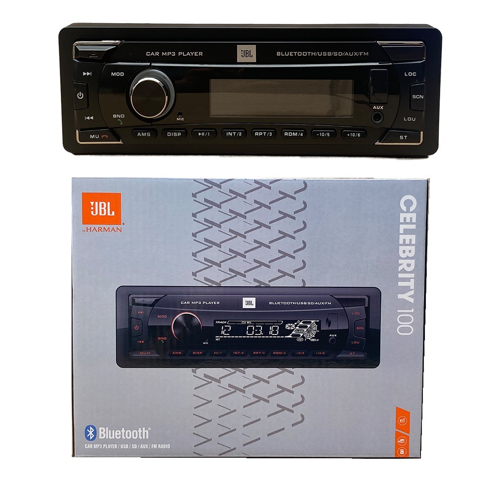 JBL Single DIN Bluetooth Car Stereo FM (No AM) Radio for 2007-2011 Nissan Versa