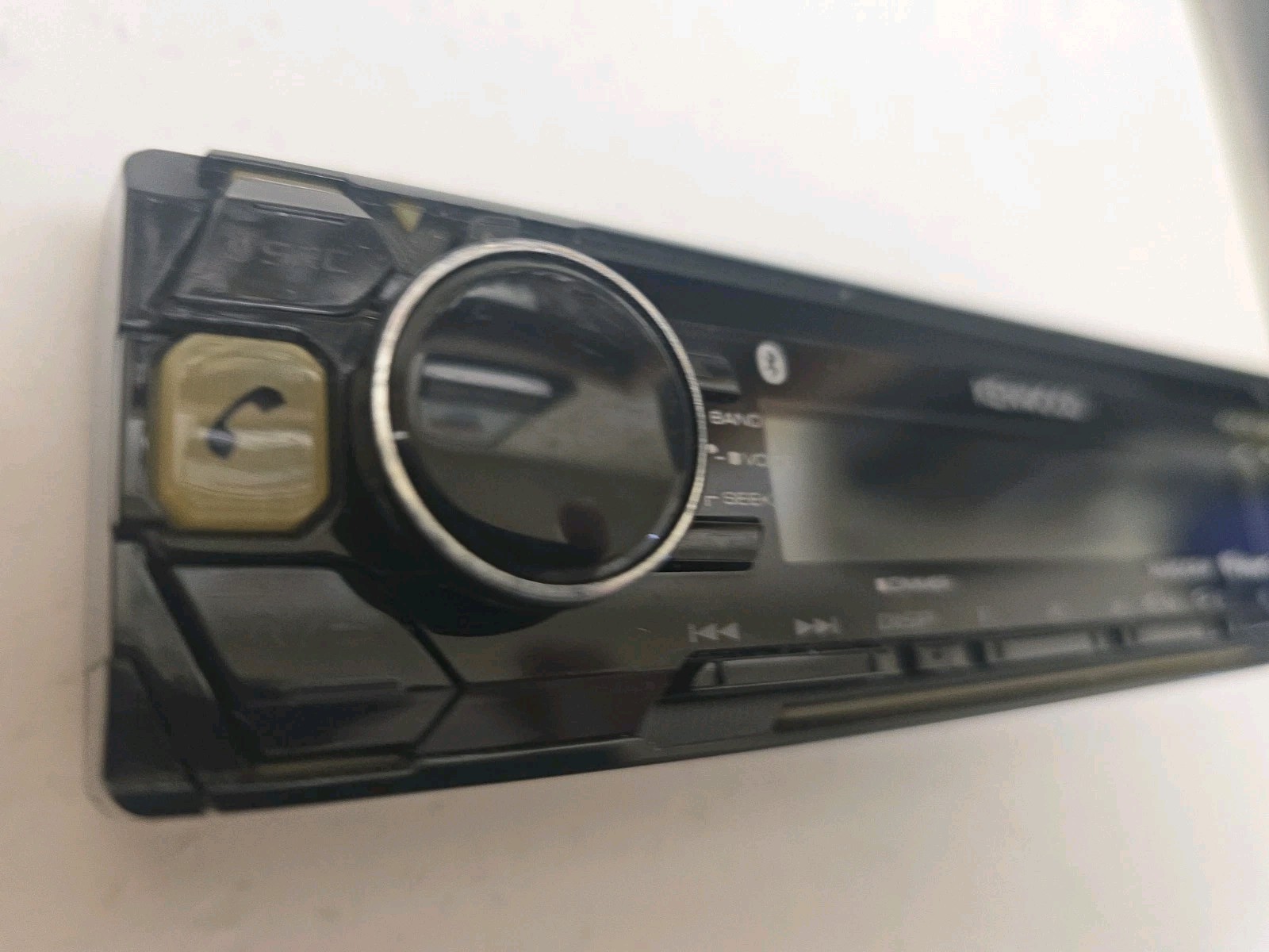 Kenwood KDC-BT365U Black Bluetooth Car Stereo Receiver Front Panel Faceplate