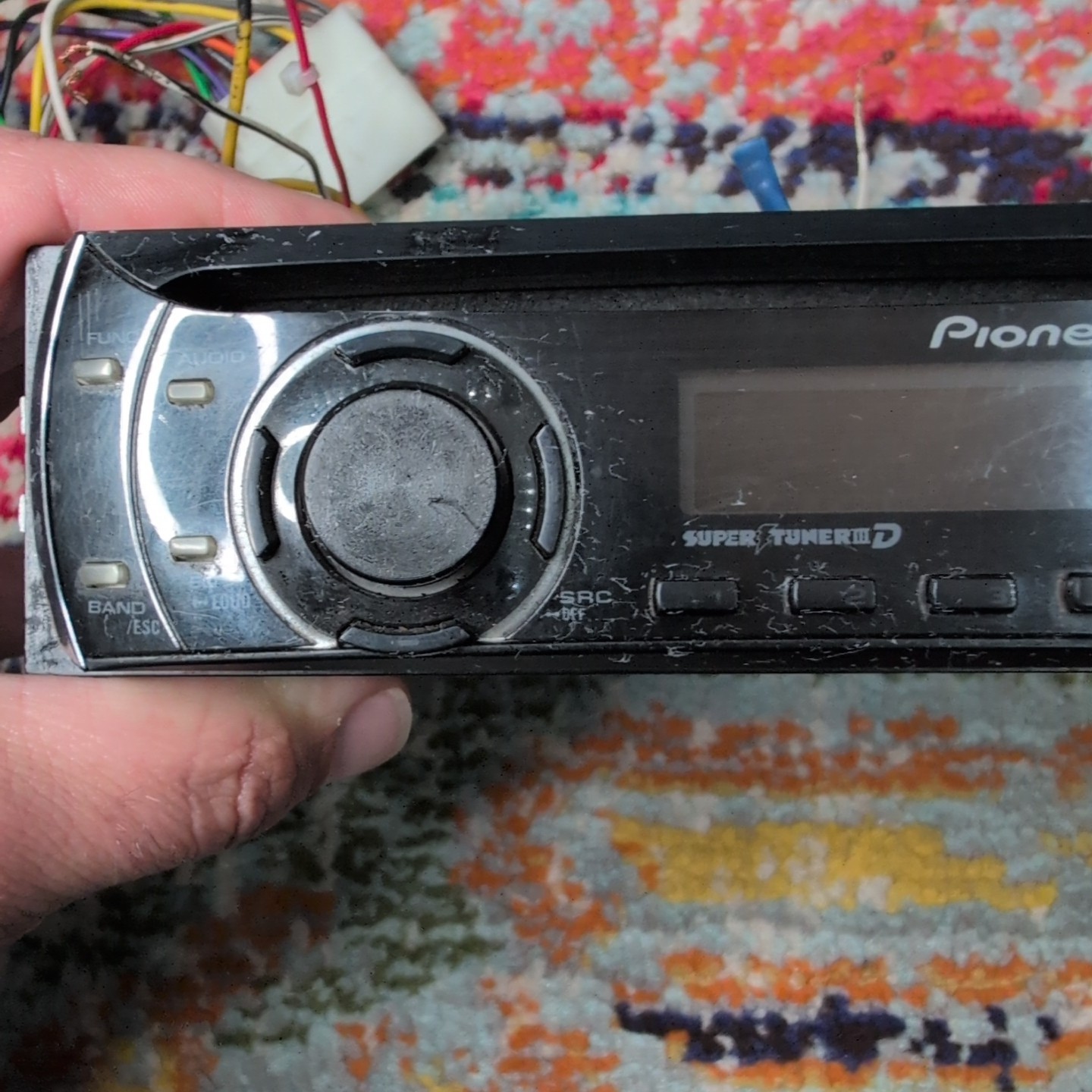 Pioneer DEH-1100MP Radio CD MP3 WMA Player Aux Input Detachable Face Stereo