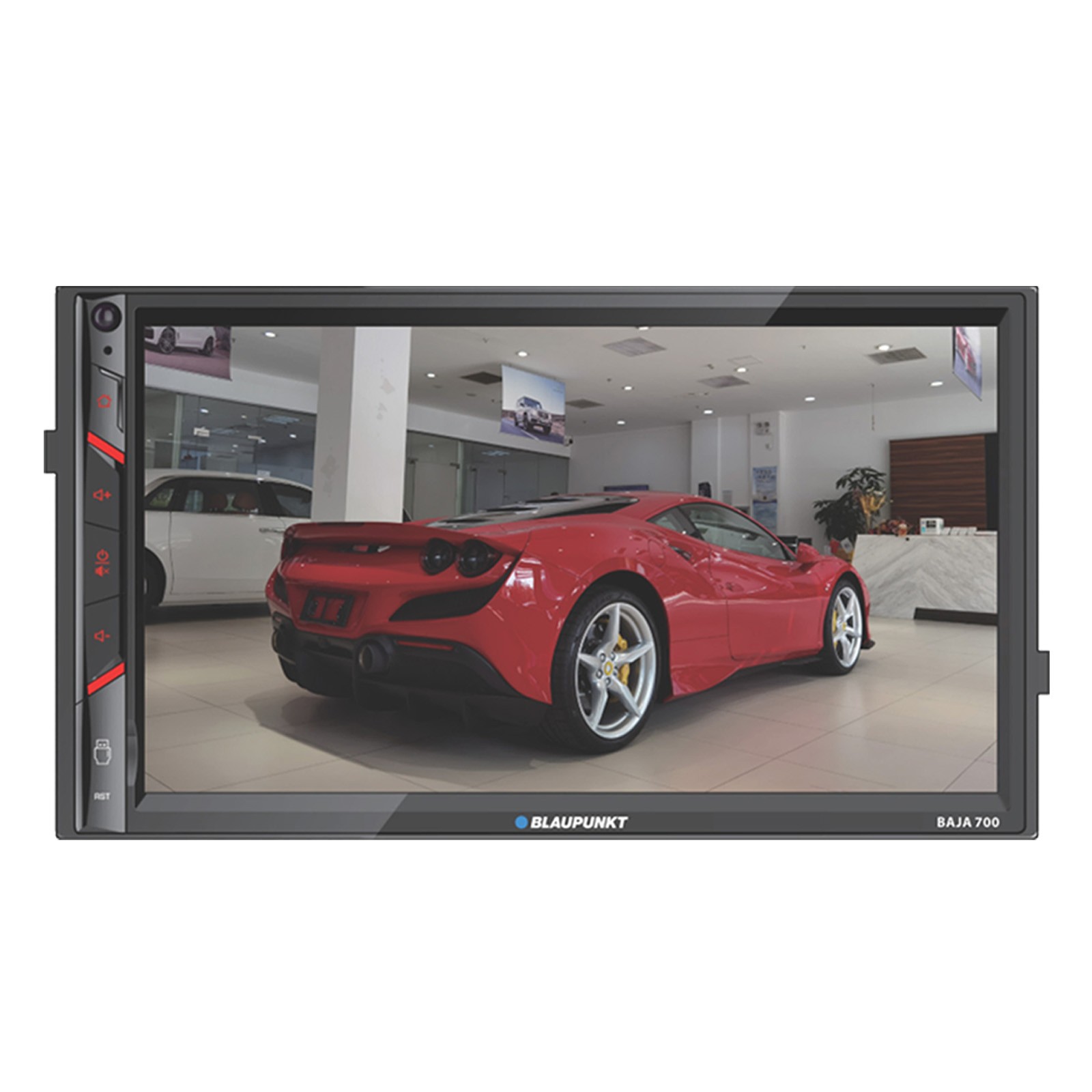 Blaupunkt 7″ Touchscreen BT AM/FM Receiver, 2x 6″ + 2x 6×9″ Speakers w/Wire