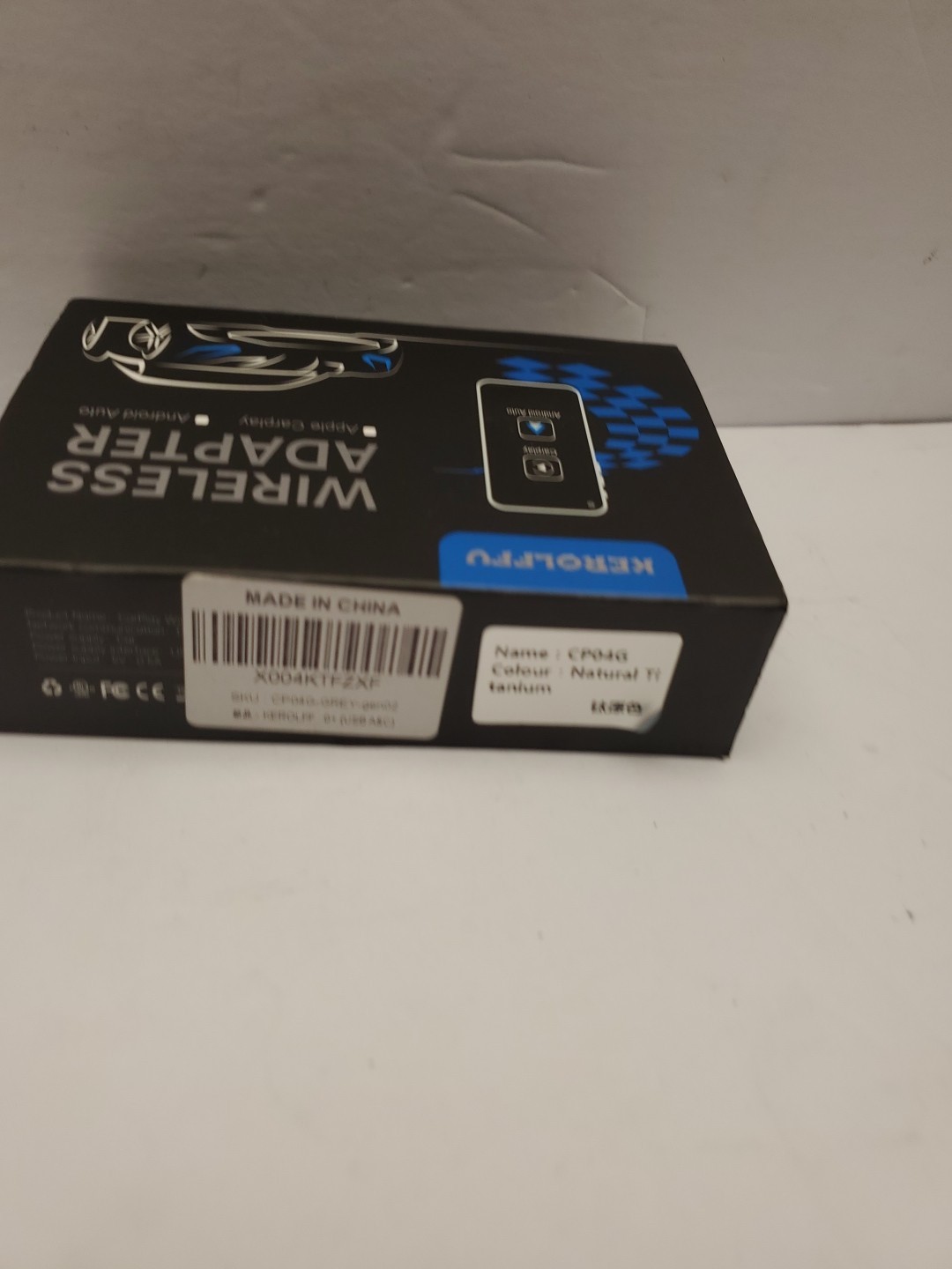 Mini Wireless Carplay Adapter for Apple iPhone Plug and Play